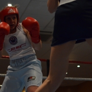 Charlotte Gilley boxing