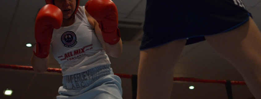 Charlotte Gilley boxing